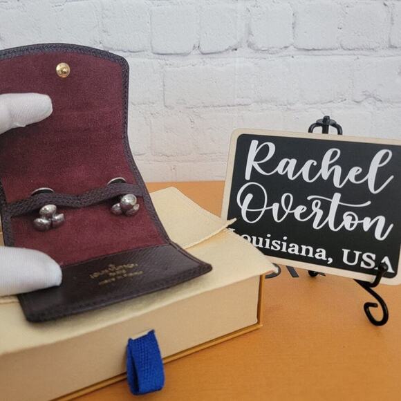 Louis Vuitton Silver Cuff Links - Picture 7 of 10